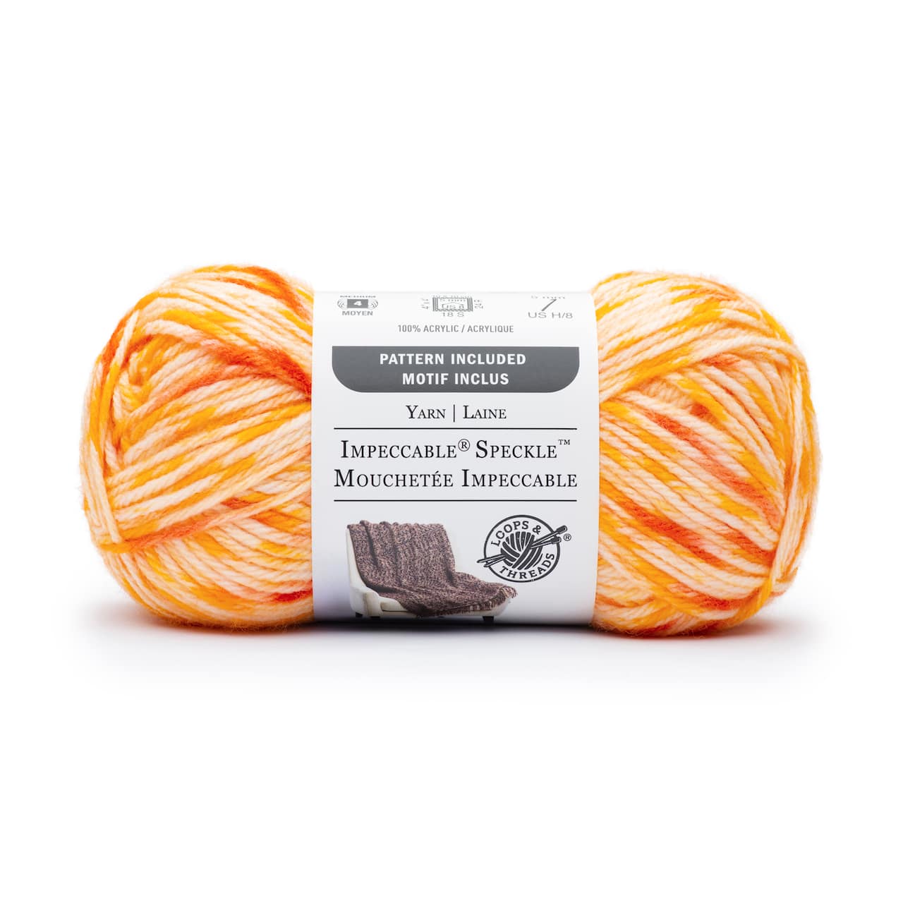 Impeccable&#xAE; Speckle&#x2122; Yarn by Loops &#x26; Threads&#xAE;